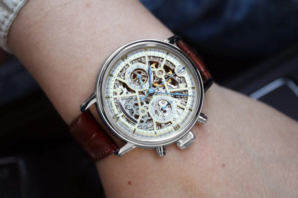 POLJOT INTERNATIONAL CHRONOGRAPH NICOLAI II SKELETON 43MM LIMITED EDITION 100PIECES 2901.194S012