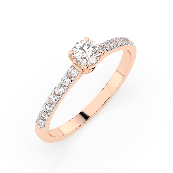 CARA DIAMANTI Златeн пръстен с диаманти K101-10094/4.7R