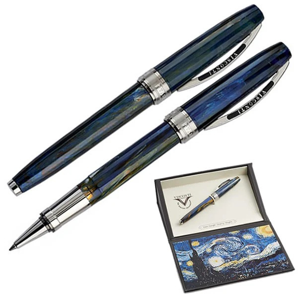 Ролер Visconti Van Gogh Starry Night вдъхновен от картината Звездна нощ – classicwatches.bg
2