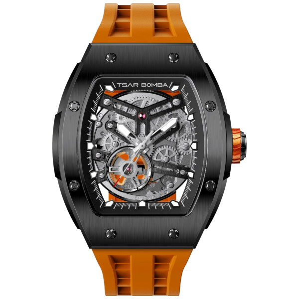 TSAR BOMBA T-Elemental Automatic Black Orange TB8228A-02