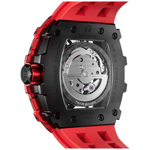 TSAR BOMBA T-Elemental Carbon Fiber Bull Red TB8208CF-07