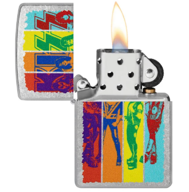 LIGHTER ZIPPO - KISS®, FLY FLAG DESIGN