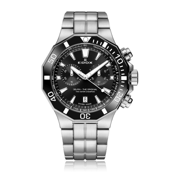 Edox Delfin Chronograph Quartz 10112 3NM NIN