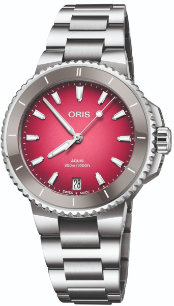 ORIS AQUIS DATE “TASTE OF SUMMER”  36.5 ММ 733 7792 4158-07 8 19 05P