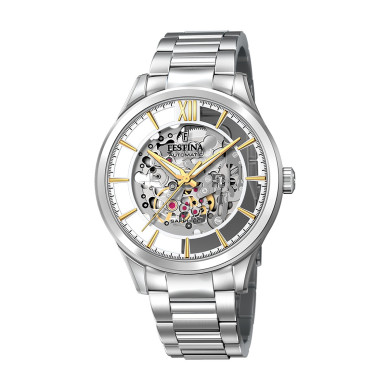 FESTINA SKELETON AUTOMATIC 42.8MM MEN`S WATCH F20630/1