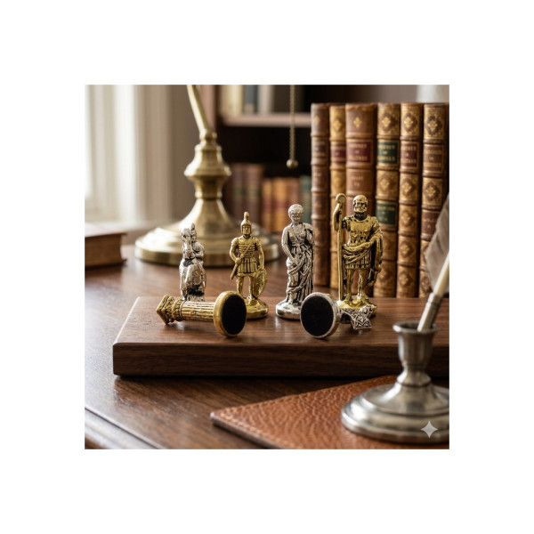 Метални фигури за шах Romans No.4 5111.503