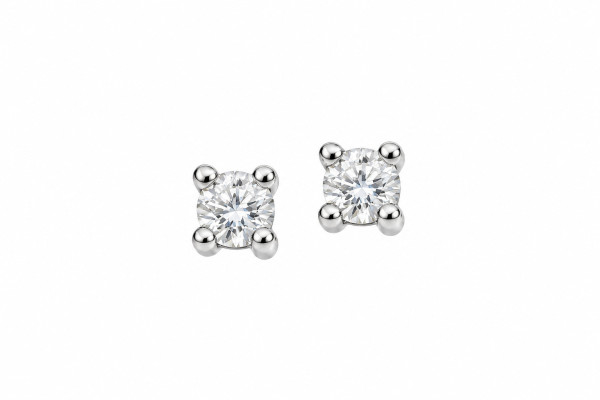 Comete gold earrings with diamonds ORB894