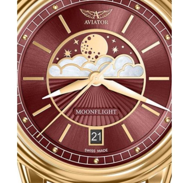 AVIATOR DOUGLAS MOONFLIGHT 36MM V.1.33.2.265.4