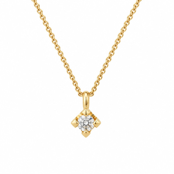 Cara Diamanti gold necklace with diamond M310T/G