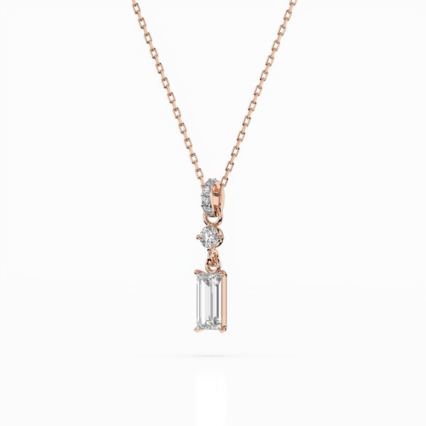 CARA NECKLACE WITH DIAMONDS 0,04+0,32 CT GIA CERTIFICATE K104-10071/3R (0,30)