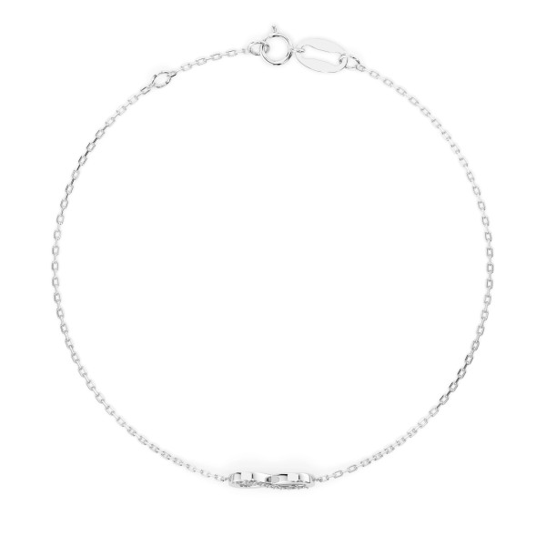 Cara гривна с диаманти 0.05 ct – ЗЛАТНО БИЖУ 14К K105-10009W/14K