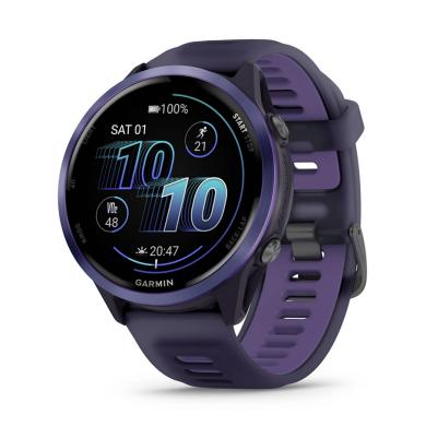 Forerunner® 570 - 47мм - Forerunner® 570 - 47мм - Indigo Aluminium с Translucent Imperial Purple/Indigo каишка