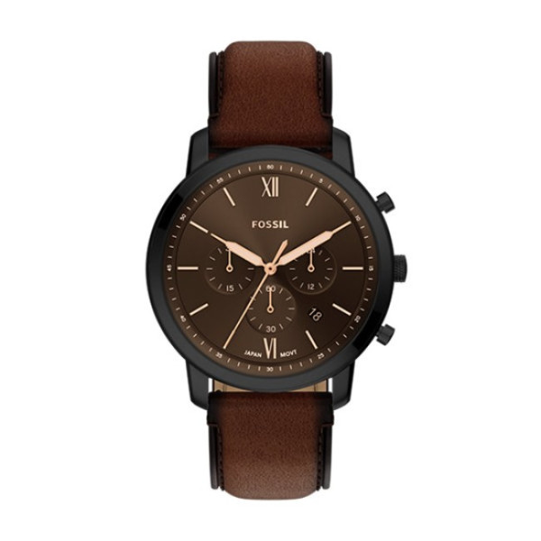 часовник fossil fs6163 neutra черен корпус classicwatches.bg