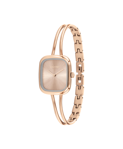 часовник calvin klein 25100133 розово златен циферблат classicwatches.bg