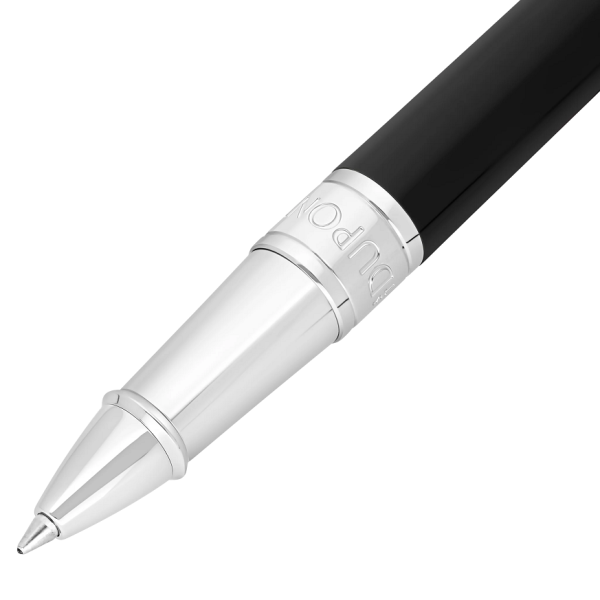 Ролер S.T.Dupont Initial Black and Chrome 272200