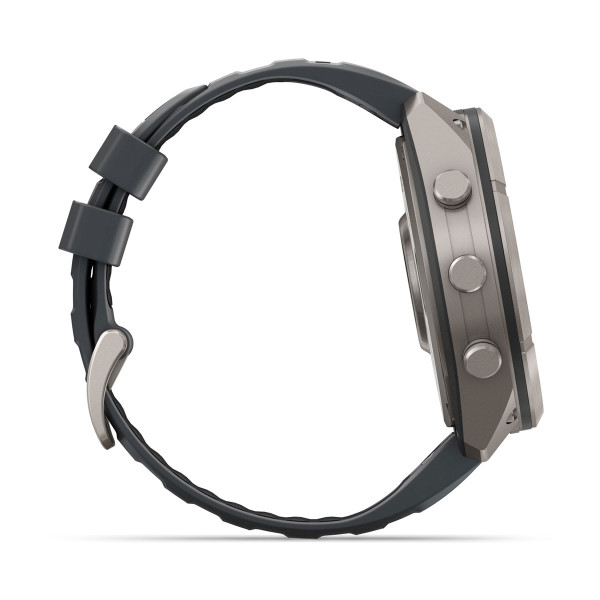 Garmin Fenix 9 Pro inReach Titanium с Graphite/Black силиконова каишка 010-04337-21