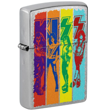 LIGHTER ZIPPO - KISS®, FLY FLAG DESIGN