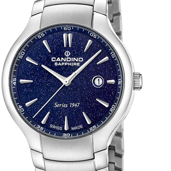 Дамски швейцарски часовник candino c4793 3 със сапфир стъкло classicwatches.bg
