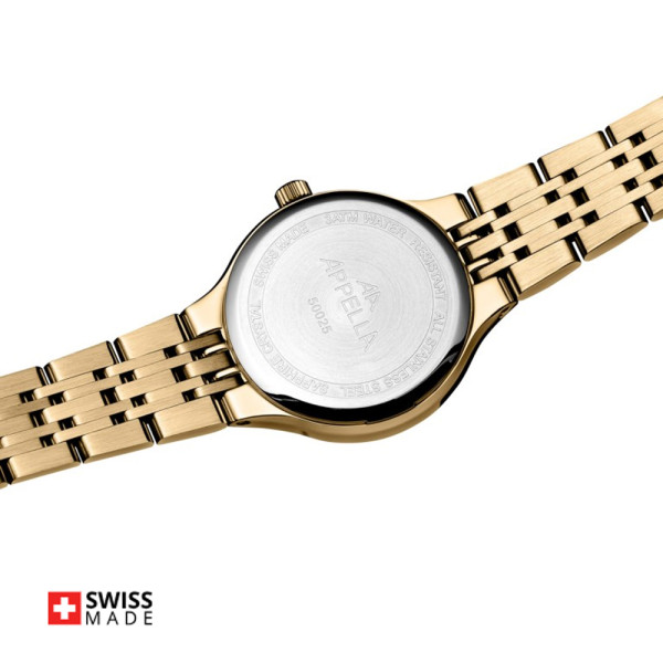 Appella L50025.1111DQ с кварцов механизъм Ronda 753 Swiss Made classicwatches.bg