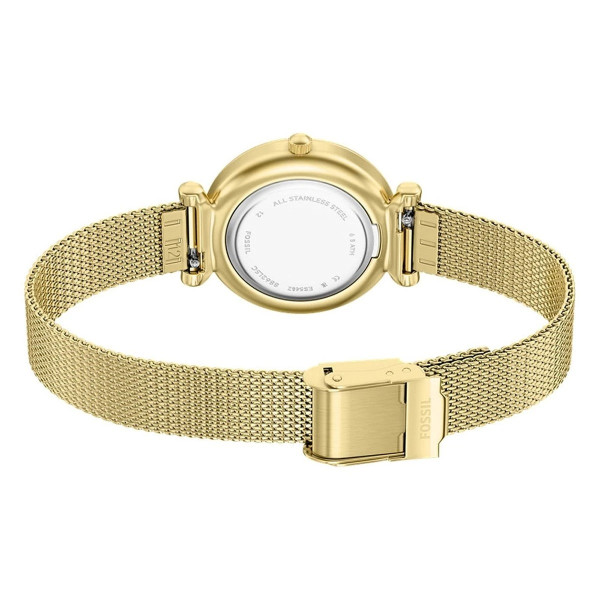 часовник fossil es5462 с кръгъл корпус и сив седефен циферблат classicwatches.bg