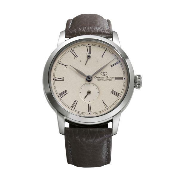 часовник orient star re bs0002s автоматичен класически бежов циферблат classicwatches.bg