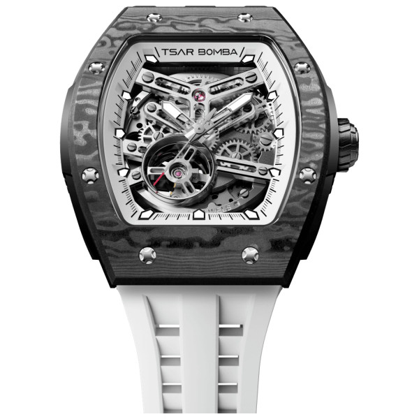 TSAR BOMBA T-Elemental Carbon Fiber Elite White TB8228CF-03