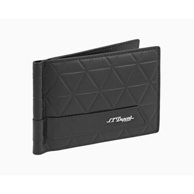 Щипка за пари S.T.Dupont FIREHEAD BLACK MONEY CLIP WALLET 161115
