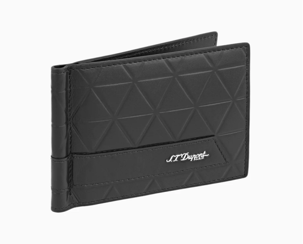 Щипка за пари S.T.Dupont FIREHEAD BLACK MONEY CLIP WALLET 161115