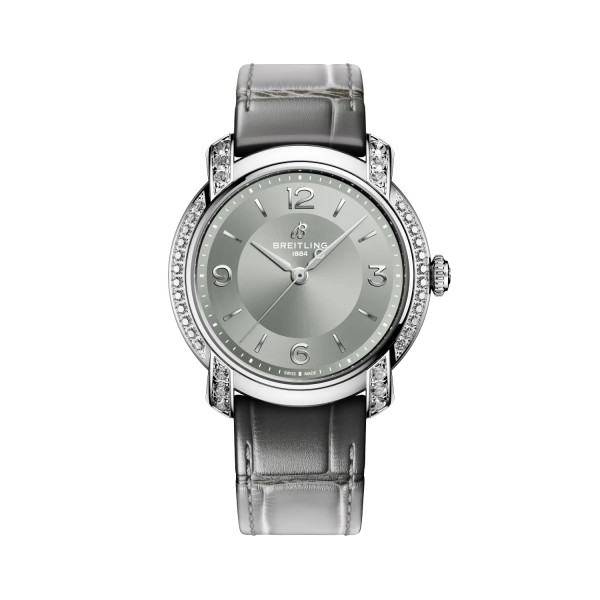 Часовник BREITLING Lady Premier Automatic 36 A10310671M1P1 сив циферблат – classicwatches.bg