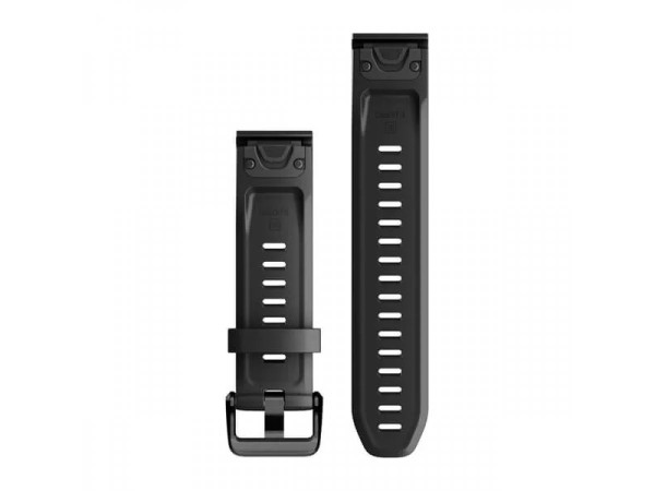 GARMIN QuickFit® 20 Черна силоконова каишка (fenix 7S/8S)010-13102-00