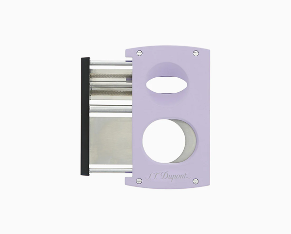 Резачка за пури S.T.Dupont MATT LILAC DOUBLE BLADE CIGAR CUTTER 3462