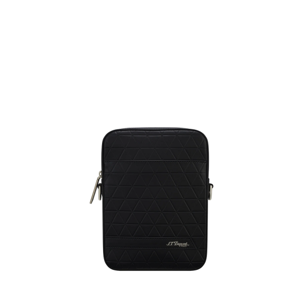 Чанта през рамо S.T.Dupont FIREHEAD BLACK SHOULDER BAG 160010