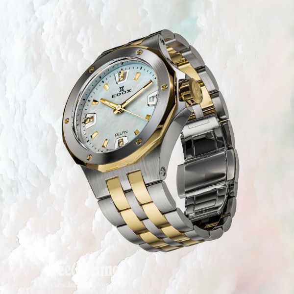 ЧАСОВНИК EDOX DELFIN THE ORIGINAL DATE LADY 33 ММ 53100 357JM NADND