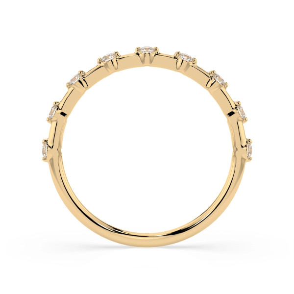 Cara пръстен с диаманти 0.18 ct – ЗЛАТНО БИЖУ 14К K101-10145Y/14K