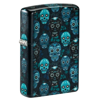 Запалка Zippo - Glow in the Dark Sugar Skulls Design