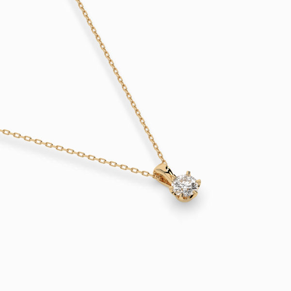CARA Златно колие с диамант 0,30 ct GIA сертификат K104-10004Y