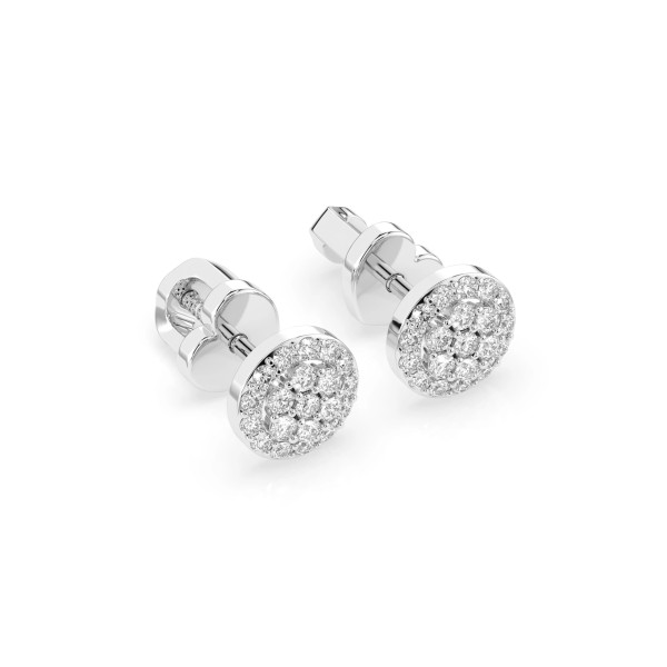 Cara обеци с диаманти 0.16+0.14 ct – ЗЛАТНО БИЖУ 14К K102-10072W/14K