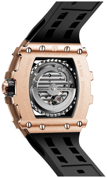 TSAR BOMBA Black Gold Emperor Automatic JYTB8208AG