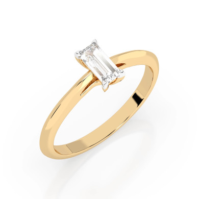 Златен пръстен с диамант CARA 0.30 ct GIA сертификат K101-10190Y BAG