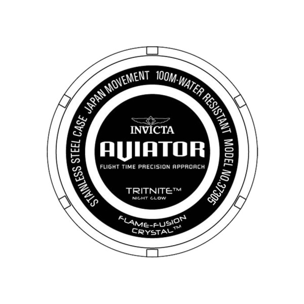 Invicta Aviator Mother of Pearl 37305