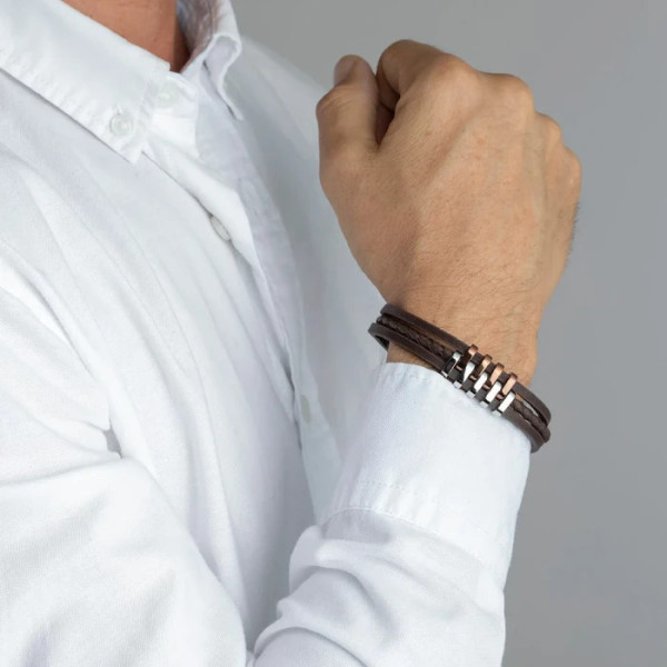 LOTUS STYLE LEATHER BRACELET LS1838-2/3