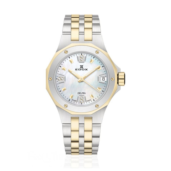 ЧАСОВНИК EDOX DELFIN THE ORIGINAL DATE LADY 33 ММ 53100 357JM NADND