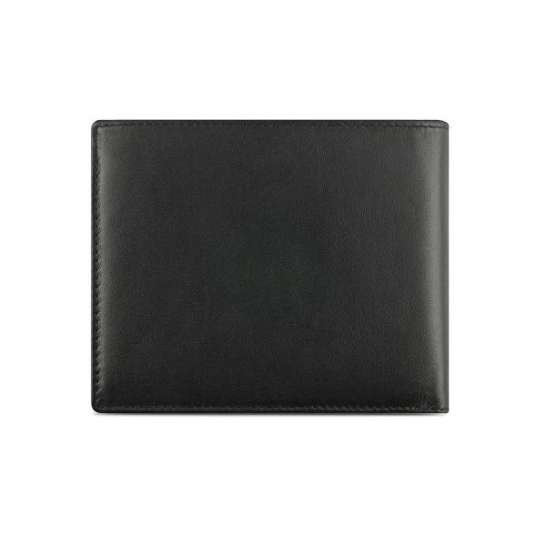 Кожен портфейл Bugatti - Super Slim With Flap, черен