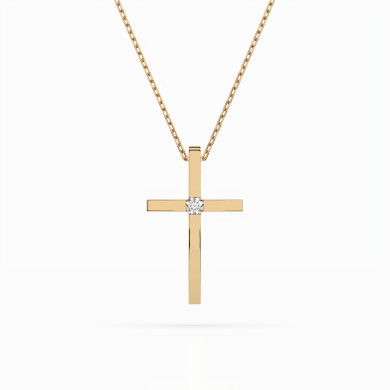 CARA DIAMANTI Златно колие с диаманти K104-10031Y