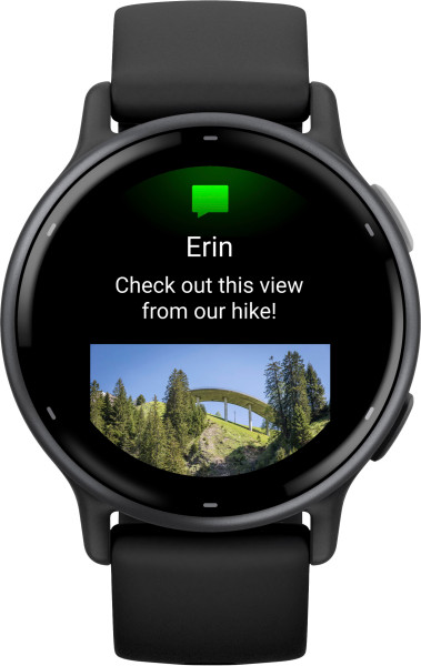 GARMIN vívoactive® 5 - vívoactive® 5 - Slate безел с Black корпус и силиконова каишка