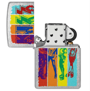 LIGHTER ZIPPO - KISS®, FLY FLAG DESIGN