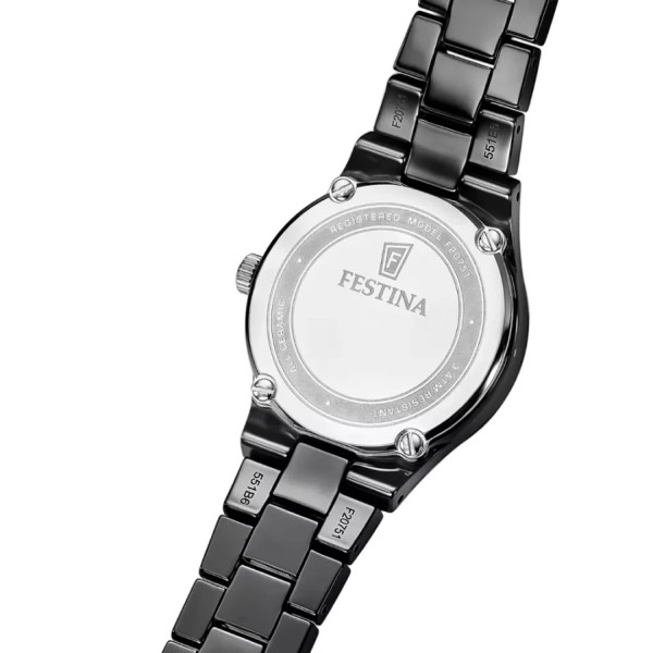 часовник festina f20751/7 елегантен дамски керамичен часовник classicwatches.bg
