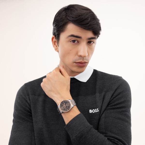 HUGO BOSS 1514275 мъжки часовник с розово PVD покритие – classicwatches.bg