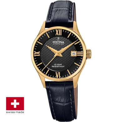 ЧАСОВНИК FESTINA SWISS MADE 29MM F20011/4