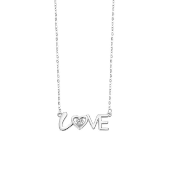 LOTUS SILVER MOTHER'S LOVE SILVER NECKLACE LP3485-1/1